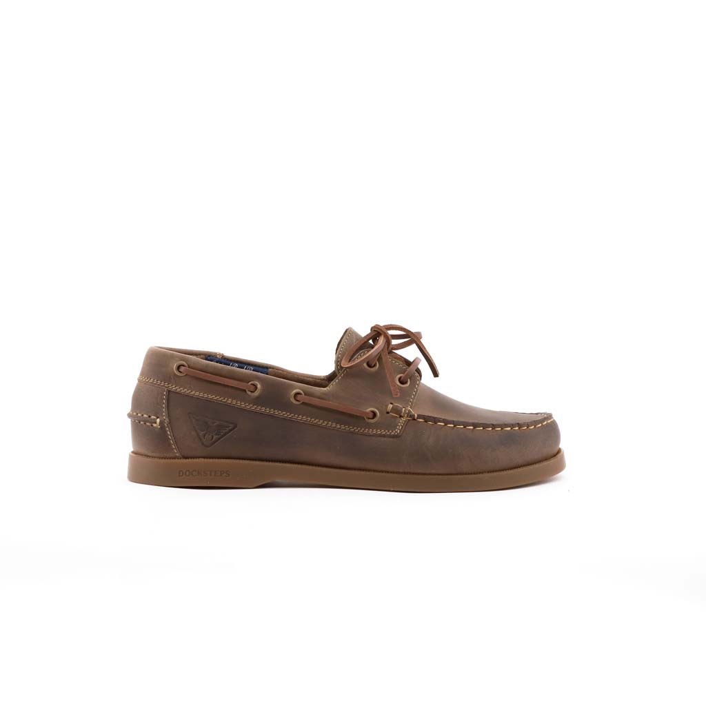 Docksteps Scarpa Barca Marrone Vintage
